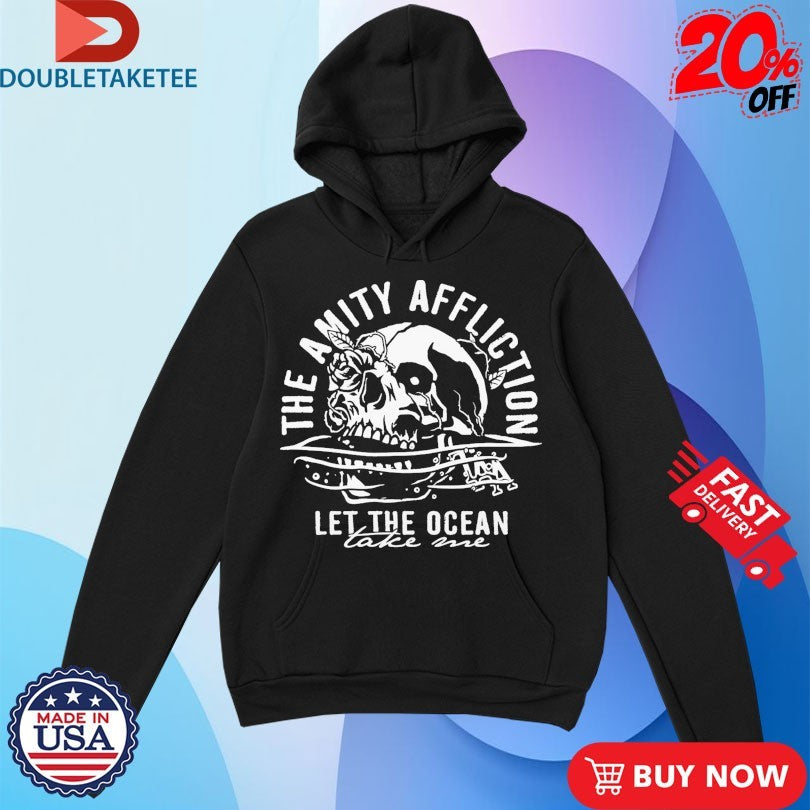 The Amity Affliction Let The Ocean Take Me Skull T-shirts