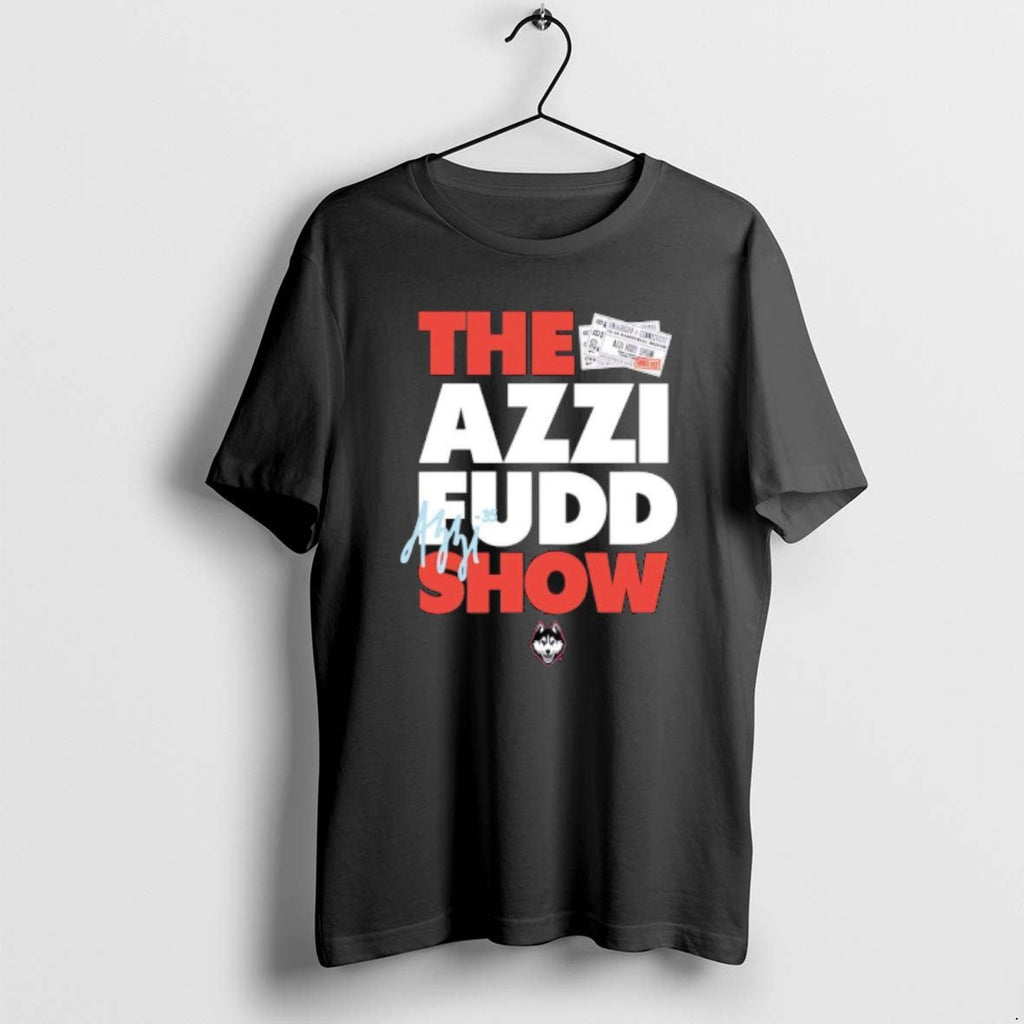 Official Azzi Fudd Show Uconn Huskies Logo T-Shirts, Hoodie, Sweatshirt