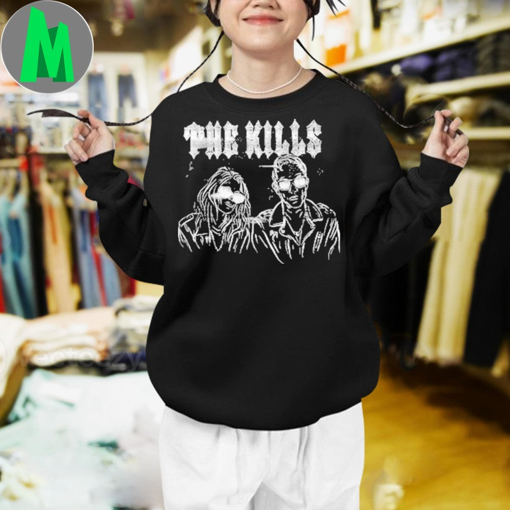 The Kills Merch Store Shop Xerox Sketch Shirt