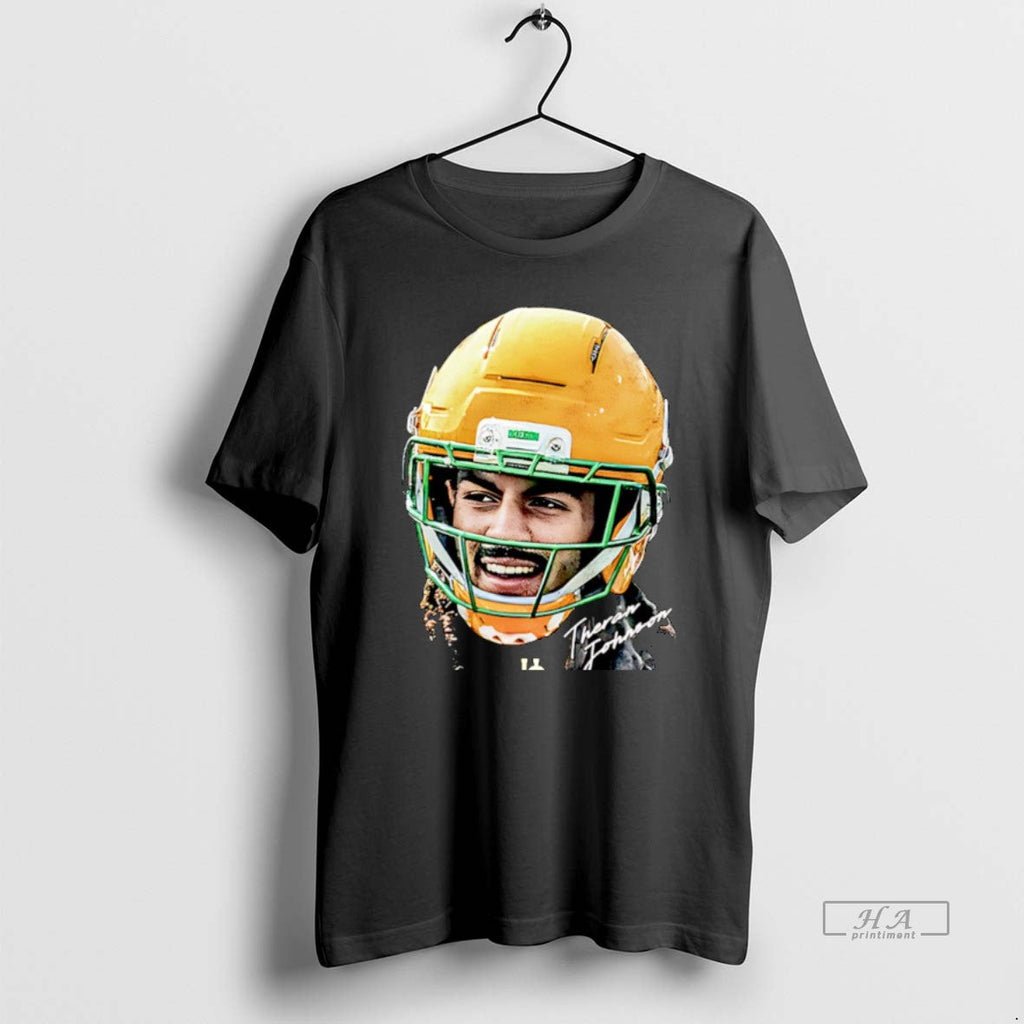 Official Theran Johnson Oregon Football Game Face T-Shirts, Hoodie, Sweatshirt
