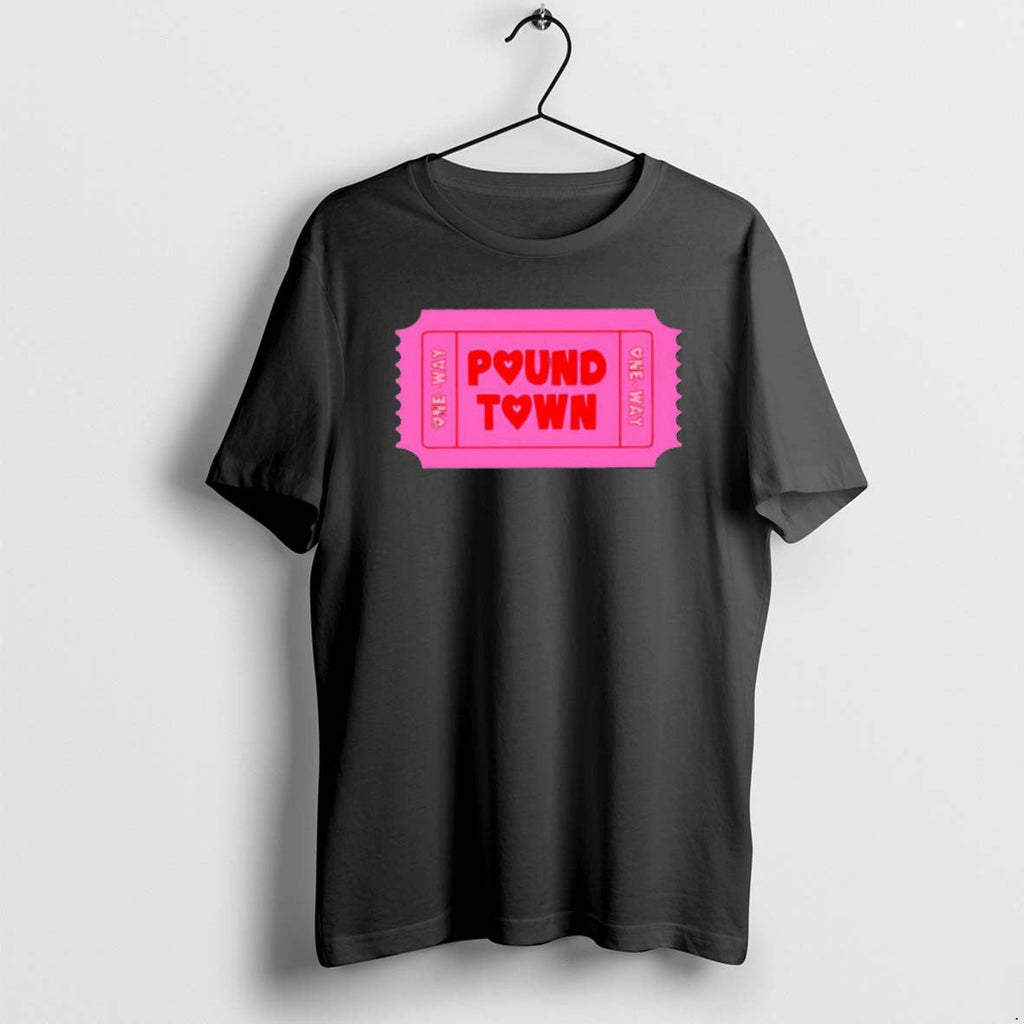 Official Ticket Pound Town Valentine One Way T-Shirts, Hoodie, Sweatshirt
