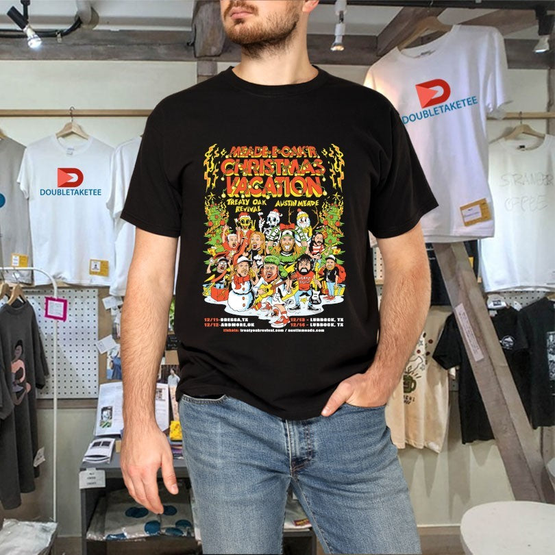 Treaty Oak Revival Meade-E-Oak’r Christmas Vacation Shirts