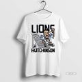 Official Trendy Aidan Hutchinson Racer Caricature Detroit Lions