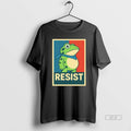 Official Trendy Portland Frog Protest Retro Vintage
