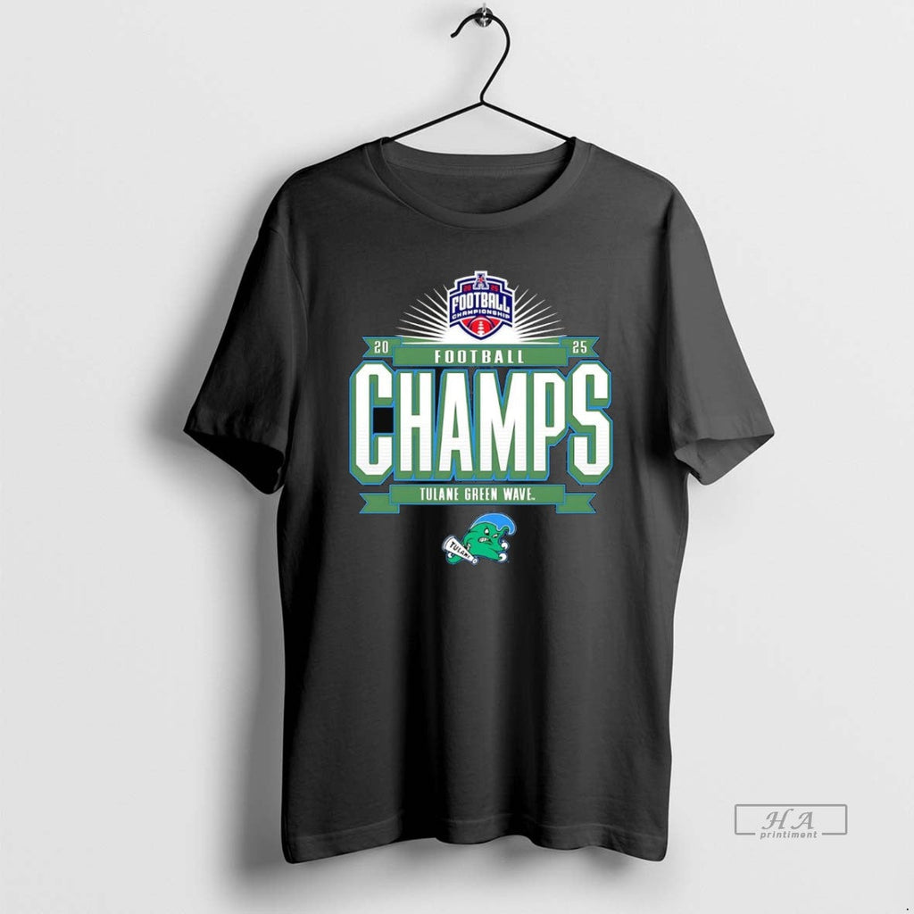 Official Tulane Green Wave 2025 American Football Championship T-Shirts, Hoodie, Sweatshirt