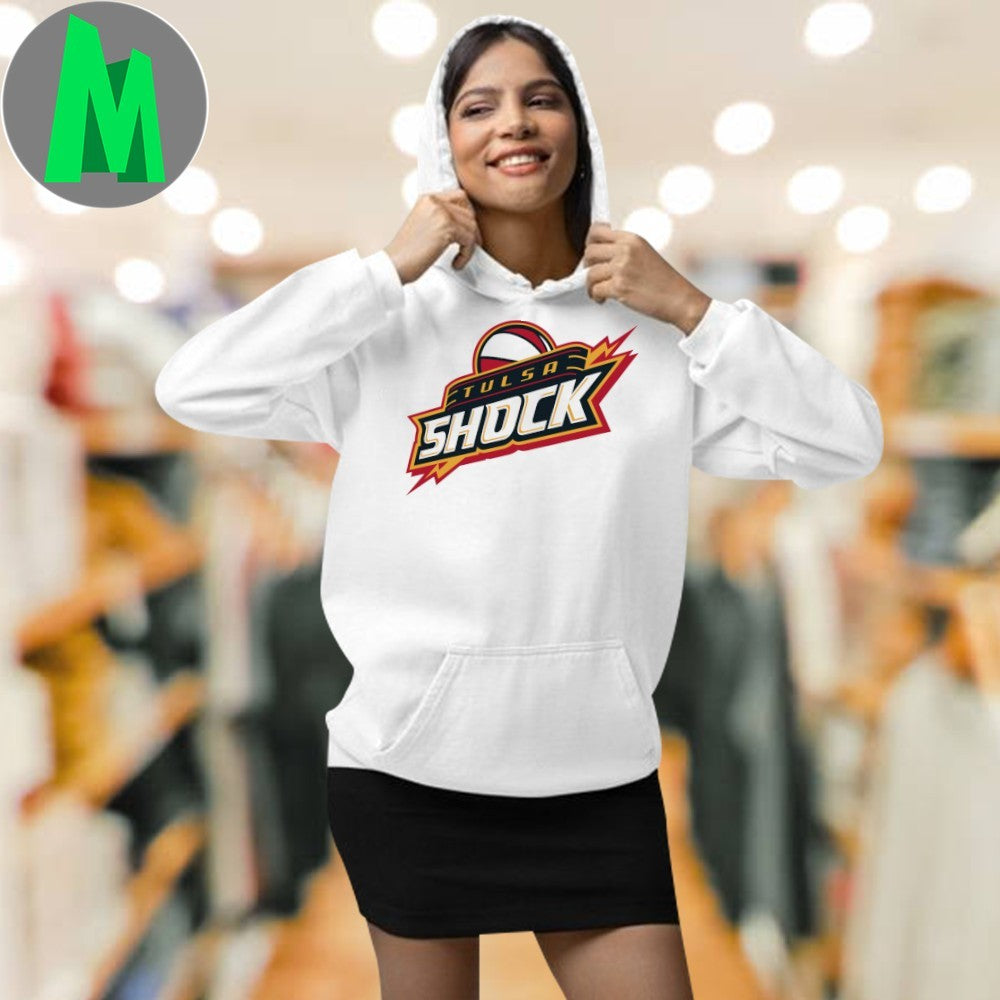 Tulsa Shock WNBA Team Logo Basketball T-Shirt