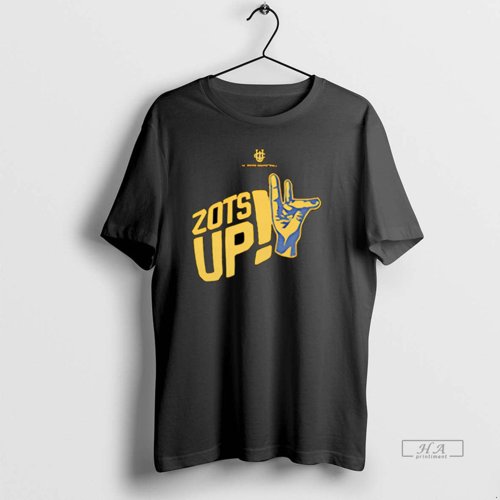 Official Uci Basketball Zots Up Hand T-Shirts, Hoodie, Sweatshirt