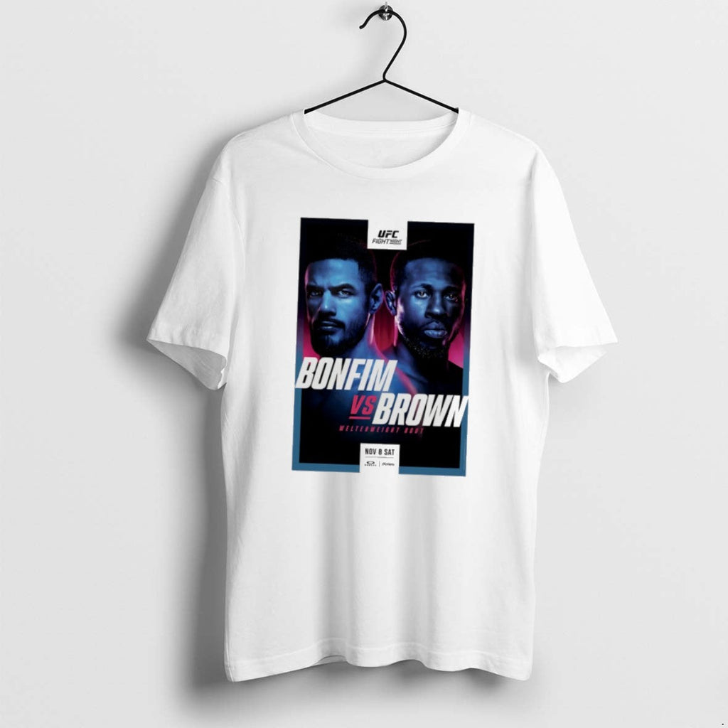 Official Ufc Fight Night Bonfim Vs Brown Autographed Event T-Shirts, Hoodie, Sweatshirt