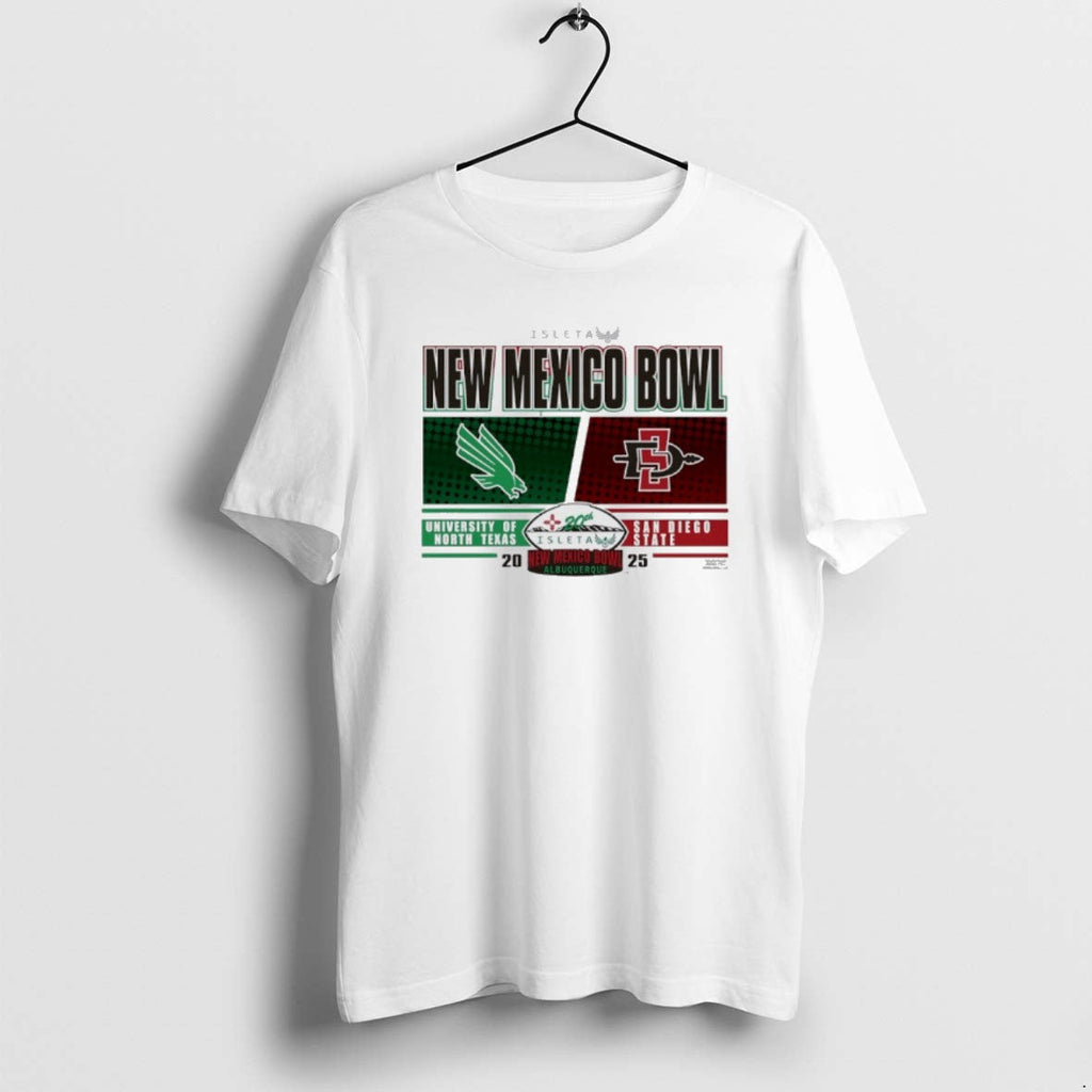 Official University North Texas Vs San Diego State 2025 New Mexico Bowl T-Shirts, Hoodie, Sweatshirt