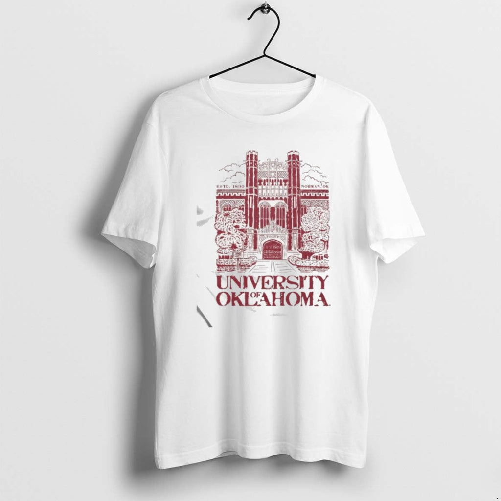 Official University Oklahomas Evans Hall Estd 1890 Norman Ok T-Shirts, Hoodie, Sweatshirt