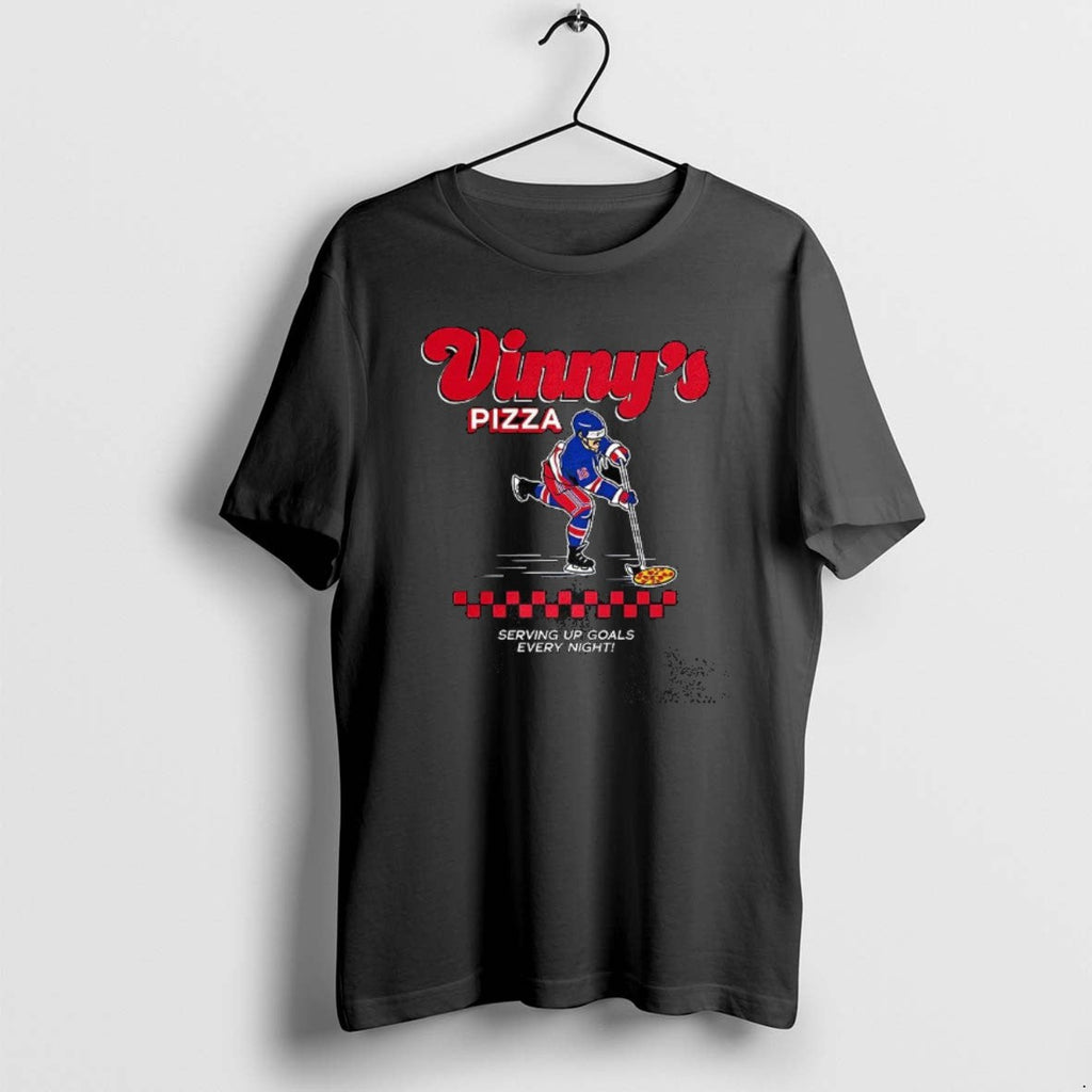 Official Vincent Trocheck New York Rangers Vinnys Pizza Serving Up Goals Every Night T-Shirts, Hoodie, Sweatshirt
