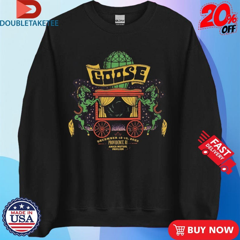 Wagon Goosemas December 12 13 2025 Providence Ri Amica Mutual Pavilion Shirts