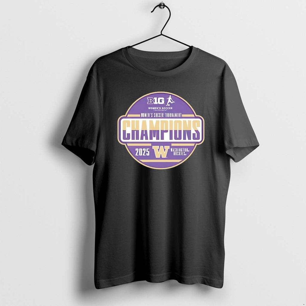 Official Washington Huskies 2025 Big Ten Soccer Tournament Champions T-Shirts, Hoodie, Sweatshirt