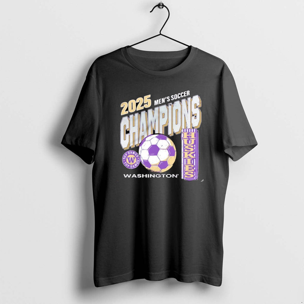 Official Washington Huskies 2025 Soccer Champions Vintage T-Shirts, Hoodie, Sweatshirt