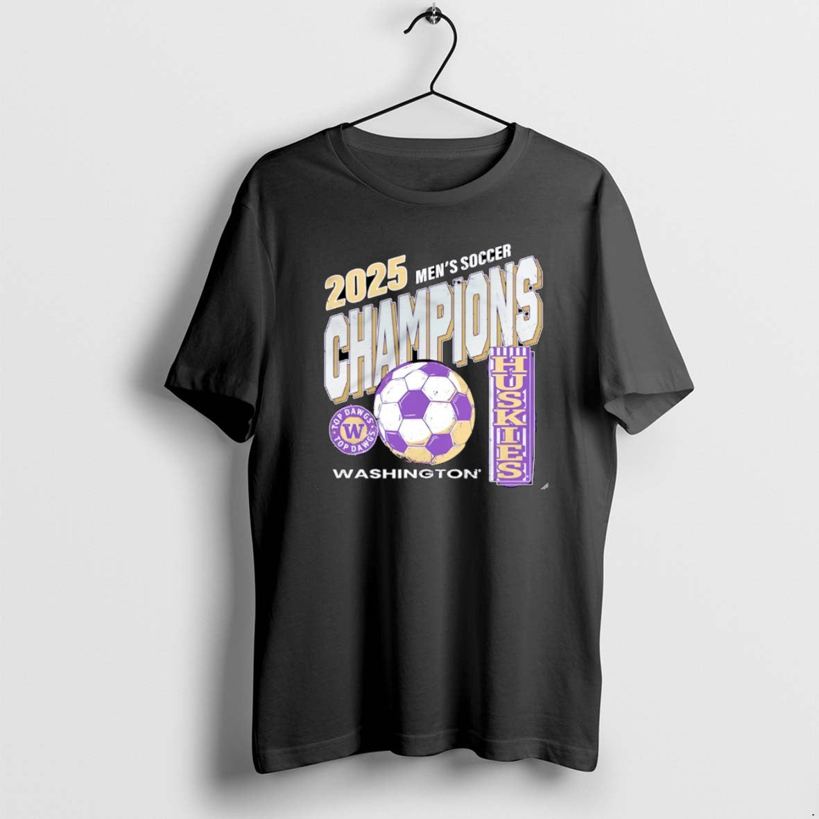 Official Washington Huskies 2025 Soccer Champions Vintage T-Shirts, Hoodie, Sweatshirt