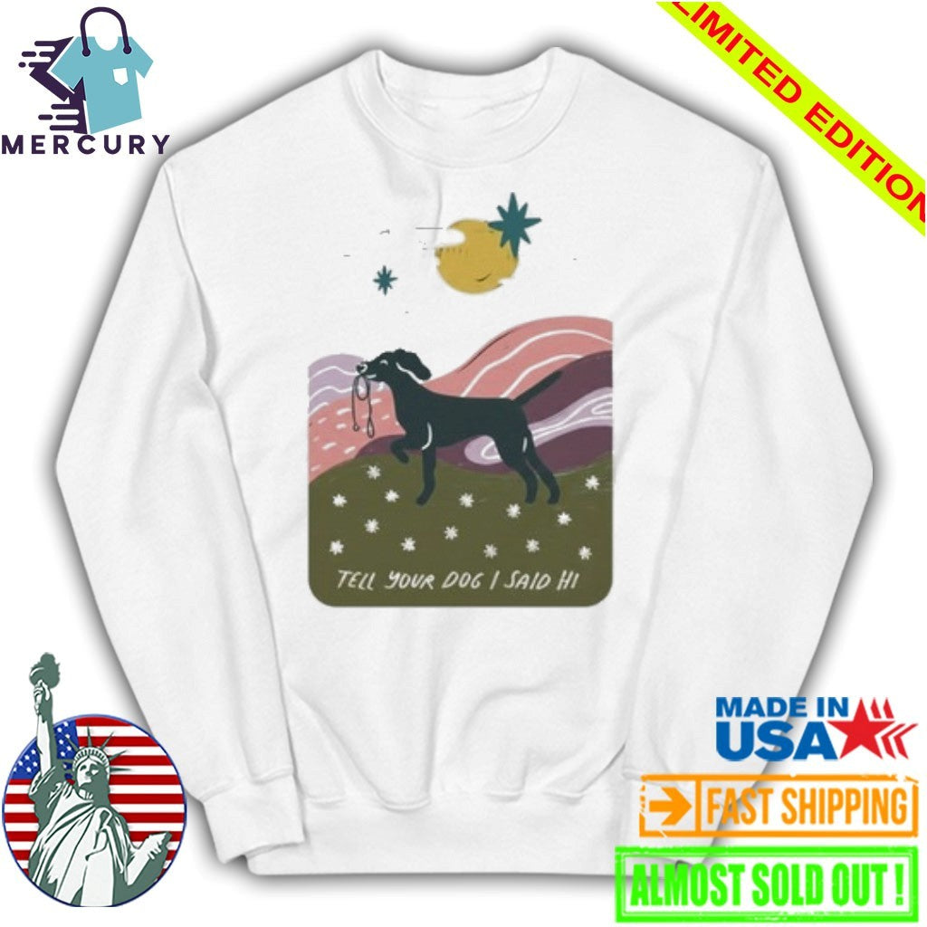 WeRateDogs Daydream Walk Crewneck Spun Sugar Shirt