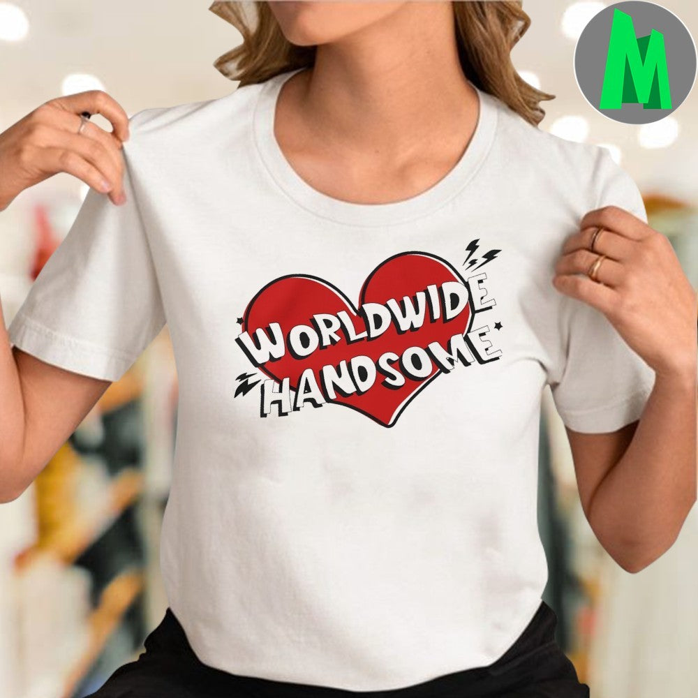 Worldwide Handsome Red Heart Shirt