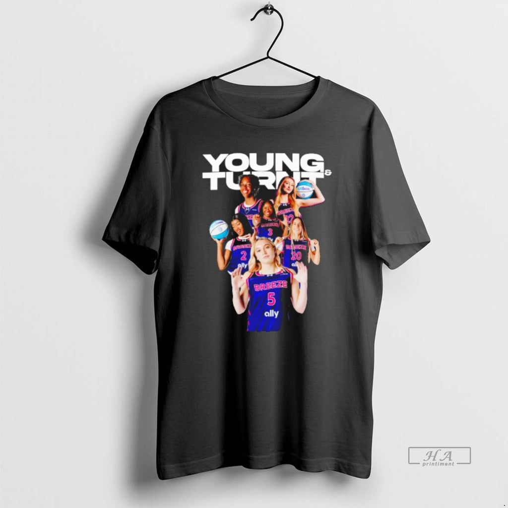 Official Young Turnt Breeze Basketball Unrivaled Sgg Hoops Paige Bueckers T-Shirts, Hoodie, Sweatshirt