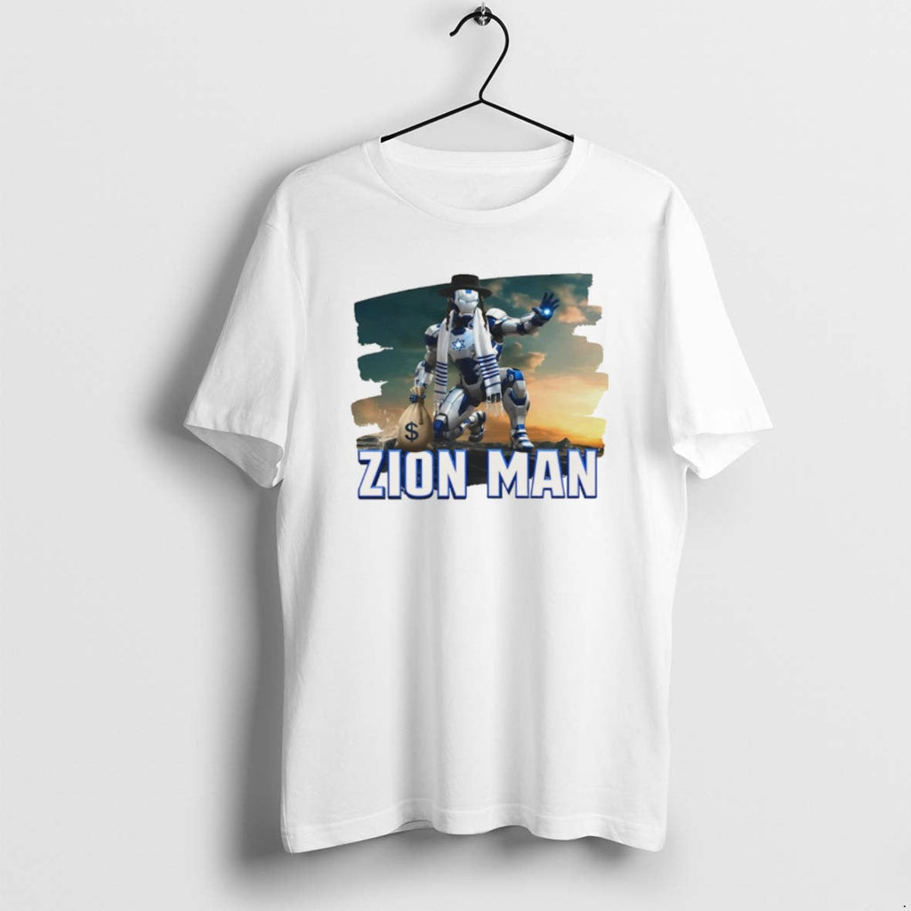 Official Zion Man Jews Robot T-Shirts, Hoodie, Sweatshirt