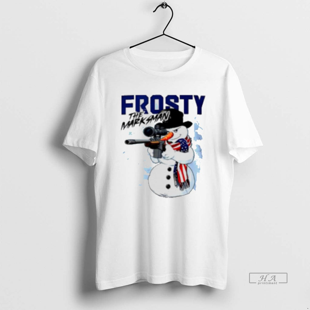 Official Frosty Marksman Snowman Classic T-Shirts, Hoodie, Sweatshirt