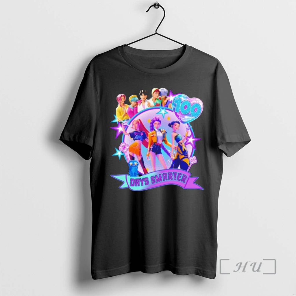 Officials 100 Days Smarter K Pop Days Smarter T-Shirts, Hoodie, Sweatshirt