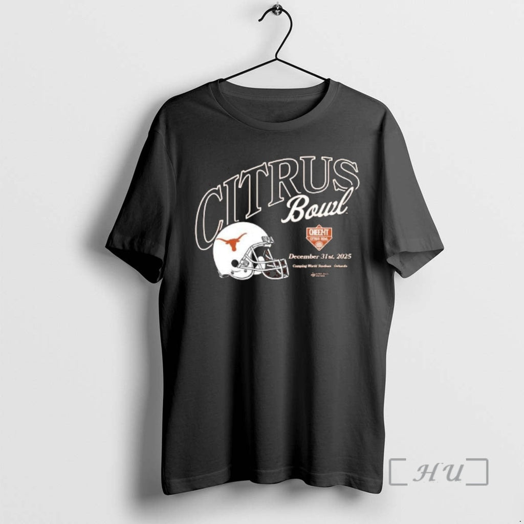 Officials 2025 Cheez Citrus Bowl Texas December 31st 2025 Helmet T-Shirts, Hoodie, Sweatshirt