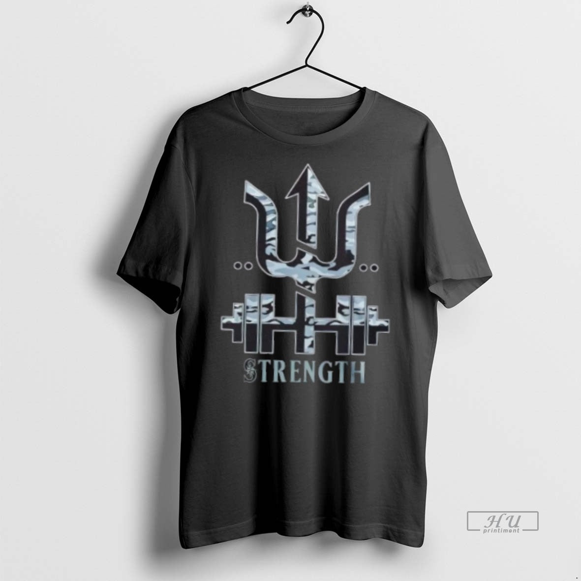Officials 2025 Seattle Mariners Cal Raleigh Strength 2 Sided Tee Shirt Sweater