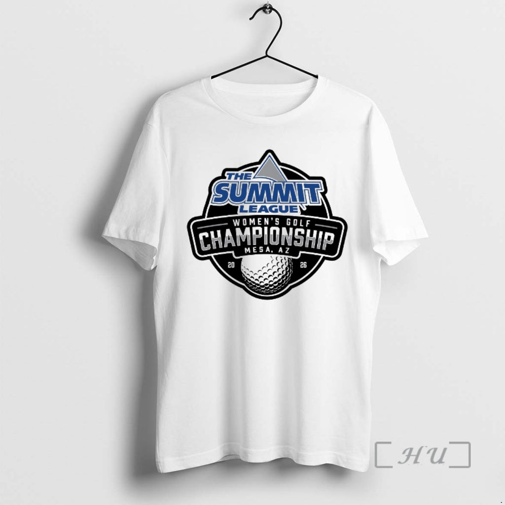 Officials 2026 The Summit League Womens Golf Championship Mesa Arizona Logo Premium T Shirts Sweater