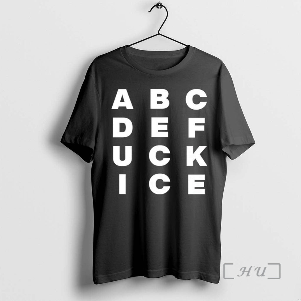 Officials Abcdefuck Ice Alphabet T-Shirts, Hoodie, Sweatshirt