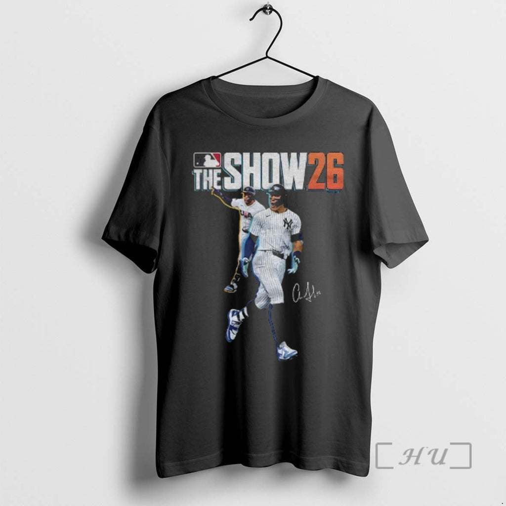 Officials Aaron Judge New York Yankees Mlb Baseball Show 26 Signature Vintage T-Shirts, Hoodie, Sweatshirt