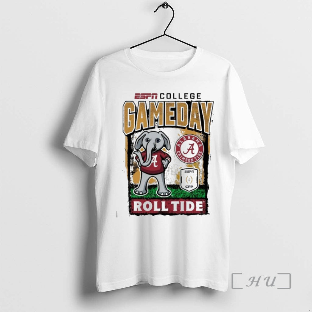 Officials Alabama Cfp Gameday 1st Round Mascot Roll Tide T-Shirts, Hoodie, Sweatshirt