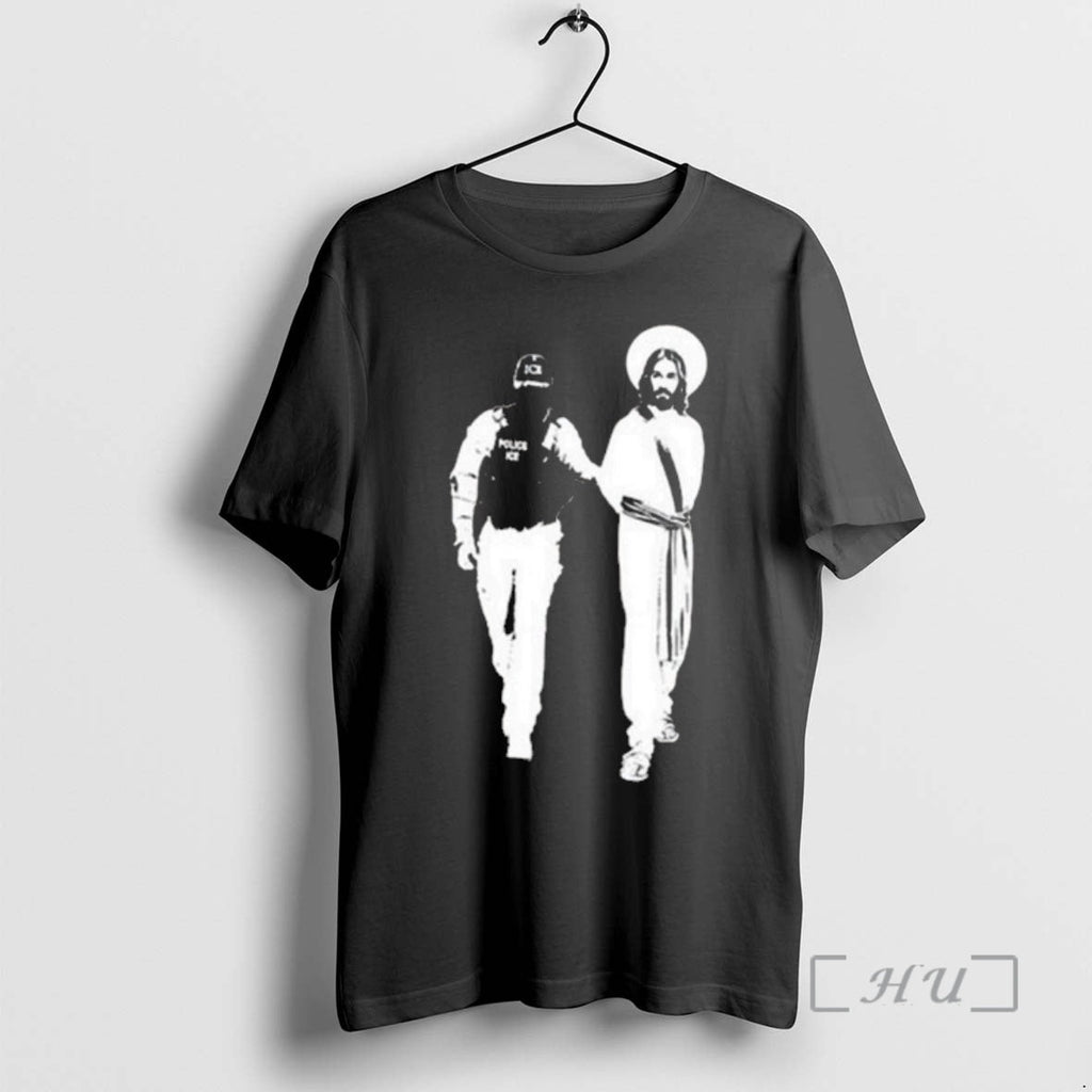 Officials Anti Ice Jesus Arrested Parody T-Shirts, Hoodie, Sweatshirt