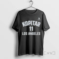 Officials Anze Kopitar 11 Los Angeles Kings Number Name T-Shirts, Hoodie, Sweatshirt