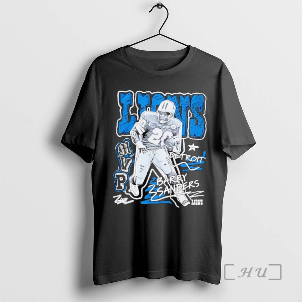 Officials Barrt Sanders Mvp Detroit Lions Chalked Up T-Shirts, Hoodie, Sweatshirt