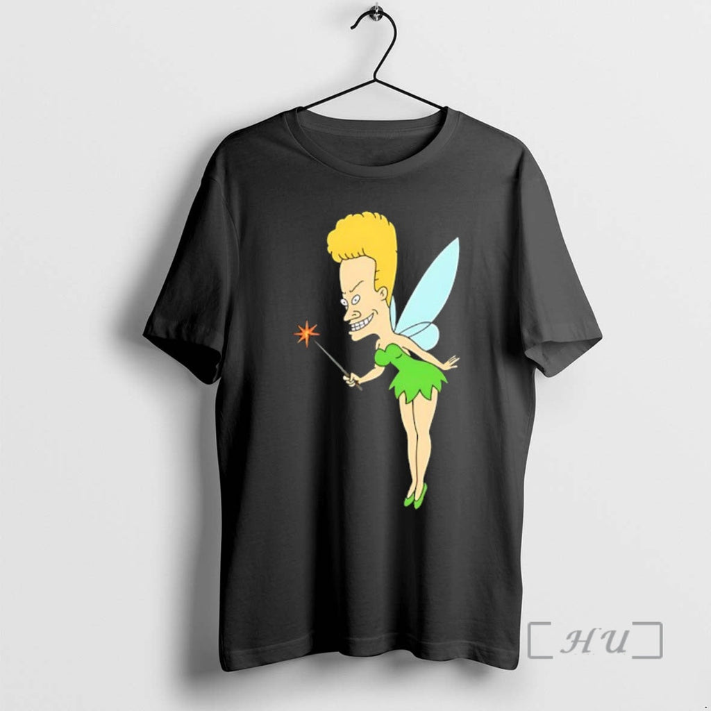 Officials Beavis X Tinker Bell Cornholio Fairy T-Shirts, Hoodie, Sweatshirt