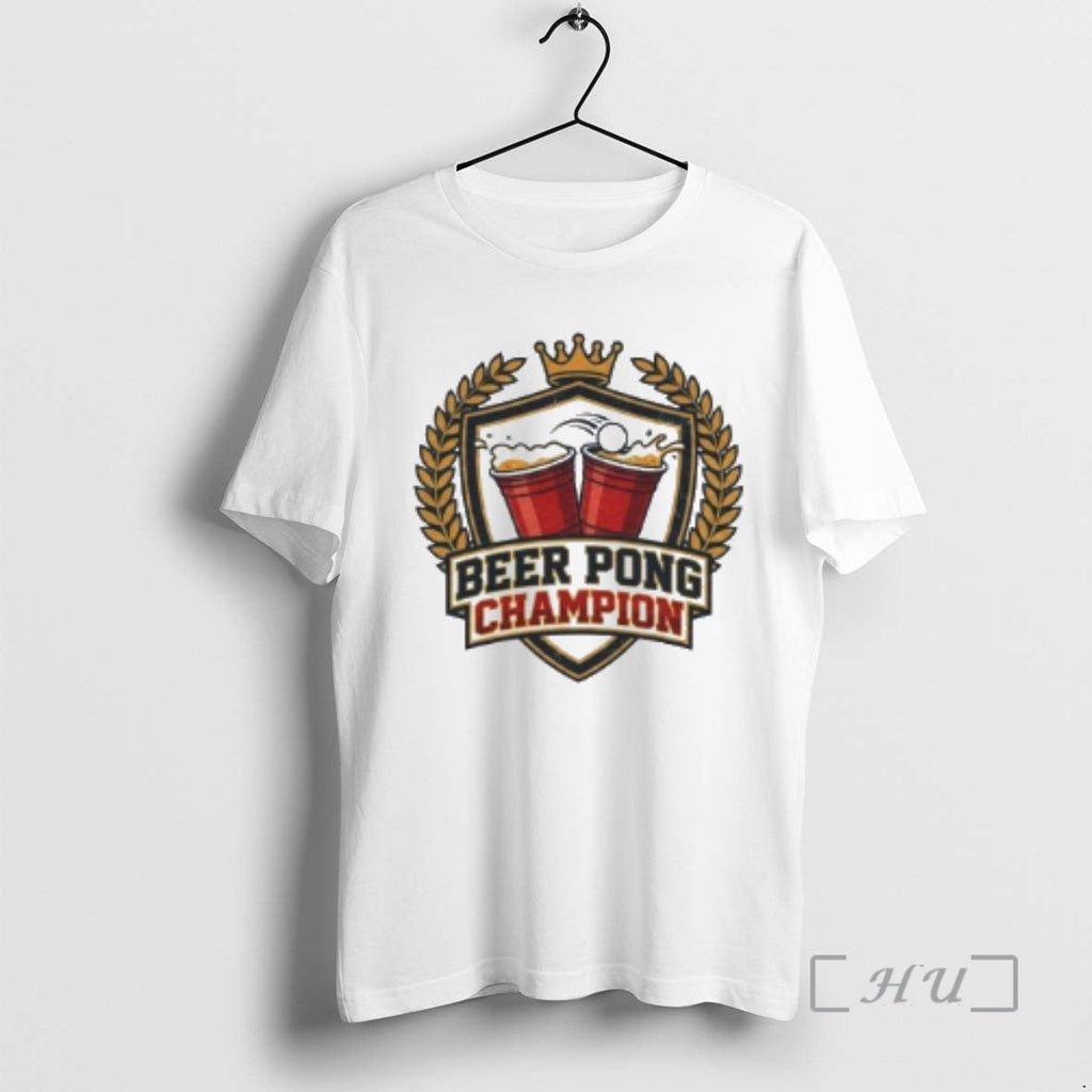 Officials Beer Pong Champion Logo T-Shirts, Hoodie, Sweatshirt