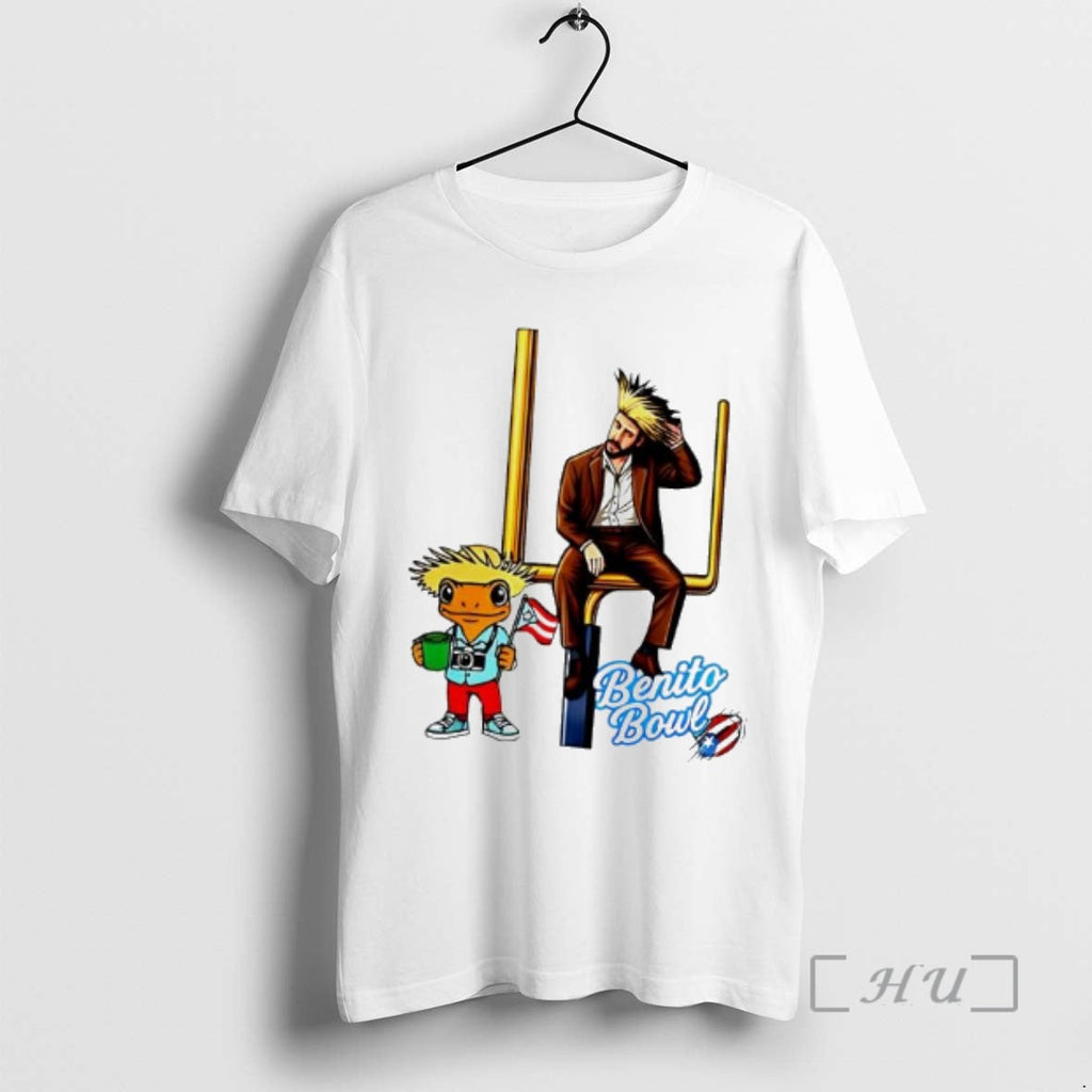 Officials Benito Bowl Bad Bunny Puerto Rico Coqui Frog Mascot T-Shirts, Hoodie, Sweatshirt