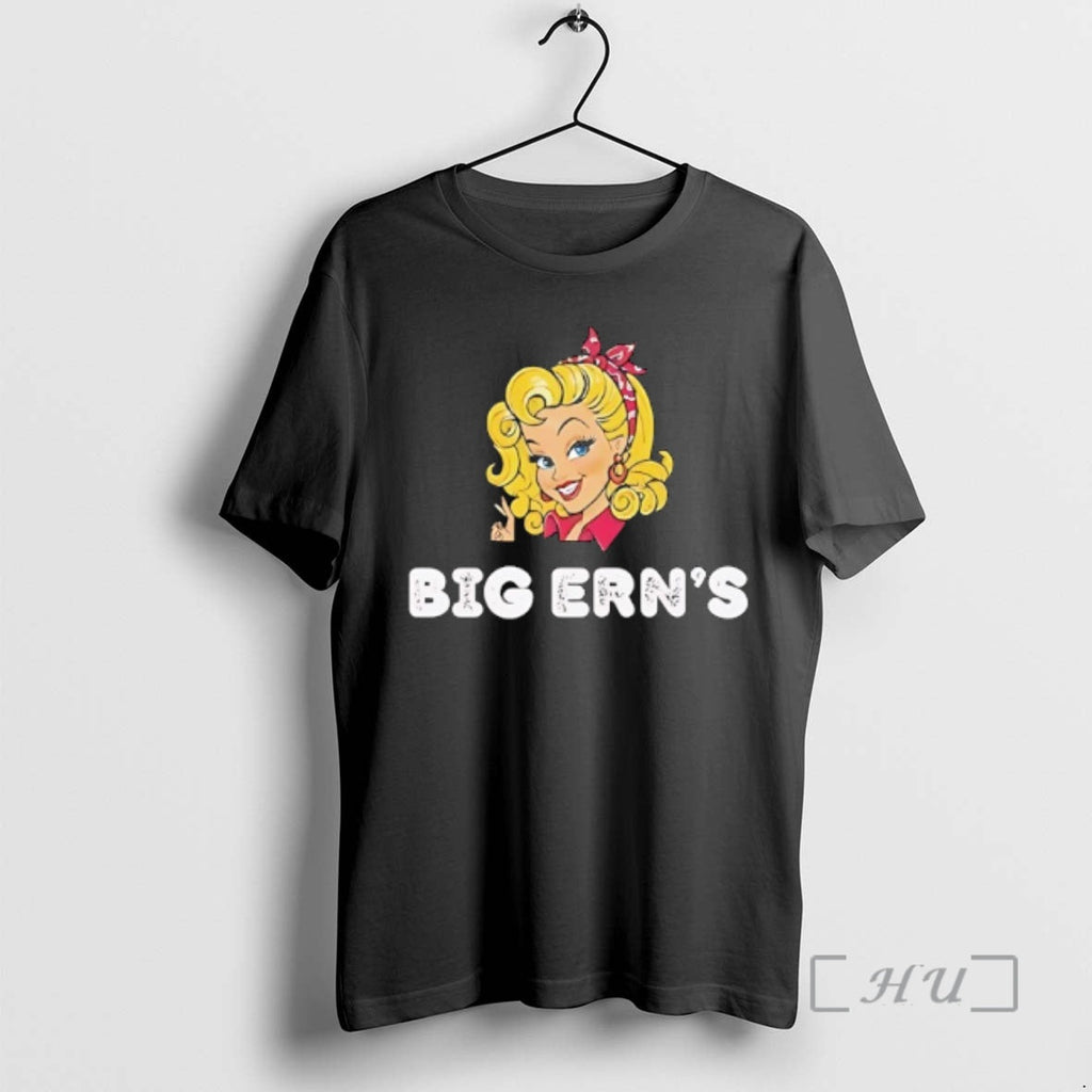 Officials Big Erns Blonde Pinup Face Retro T-Shirts, Hoodie, Sweatshirt