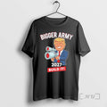 Officials Bigger Army 2027 Build Trump T-Shirts, Hoodie, Sweatshirt