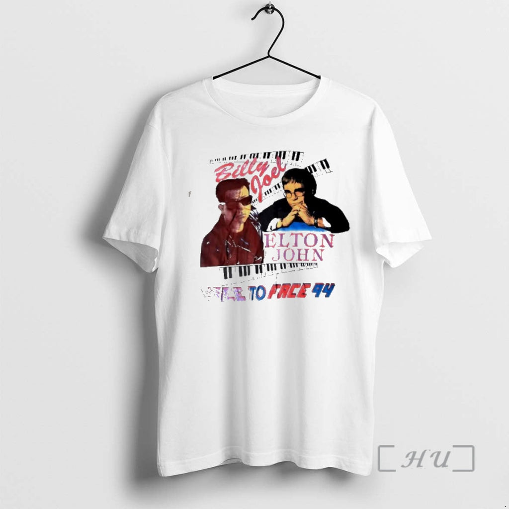Officials Billy Joel Face Face Piano Man Concert Tour Vintage T-Shirts, Hoodie, Sweatshirt