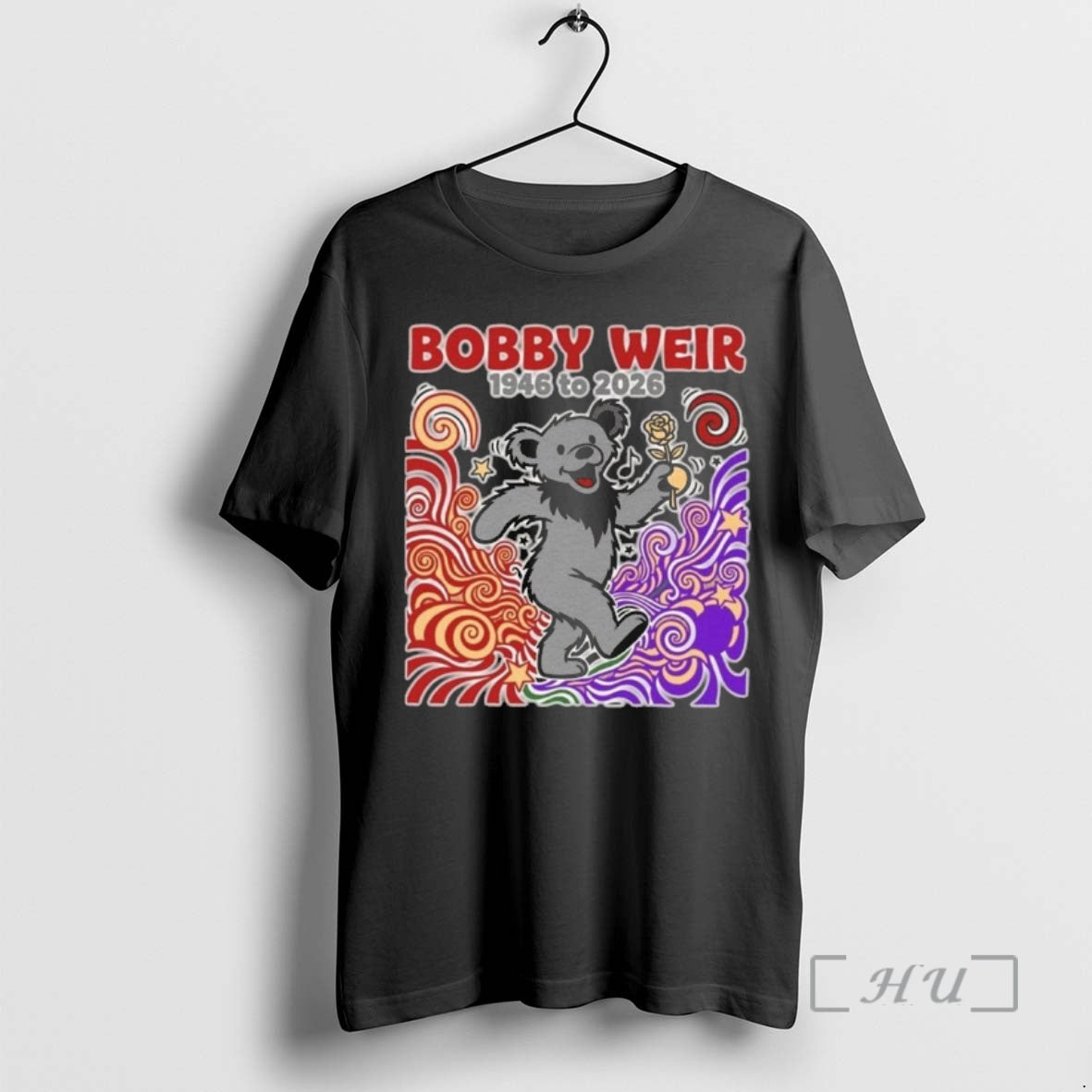 Officials Bobby Weir Dead Bear 1946 2026 Memorial T-Shirts, Hoodie, Sweatshirt