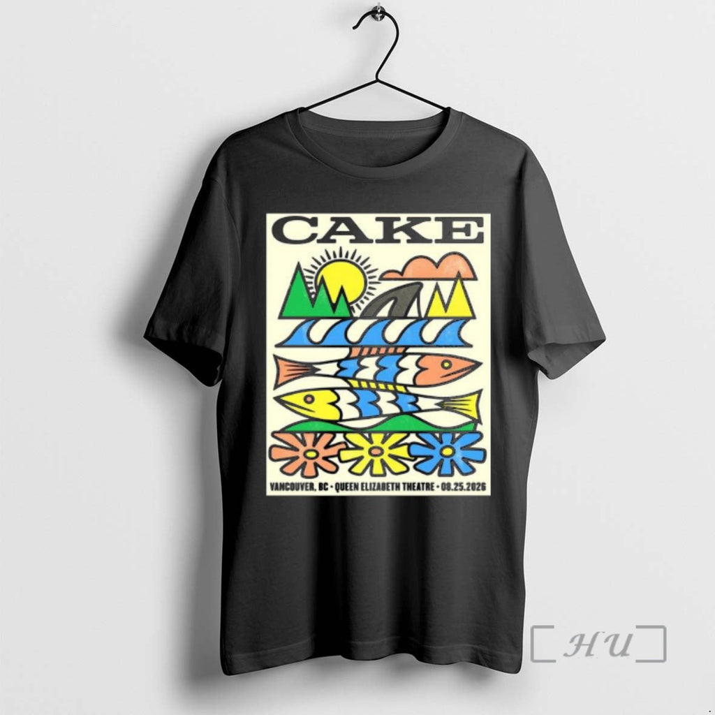 Officials Cake Vancouver Bc August 25 2026 Concert T-Shirts, Hoodie, Sweatshirt