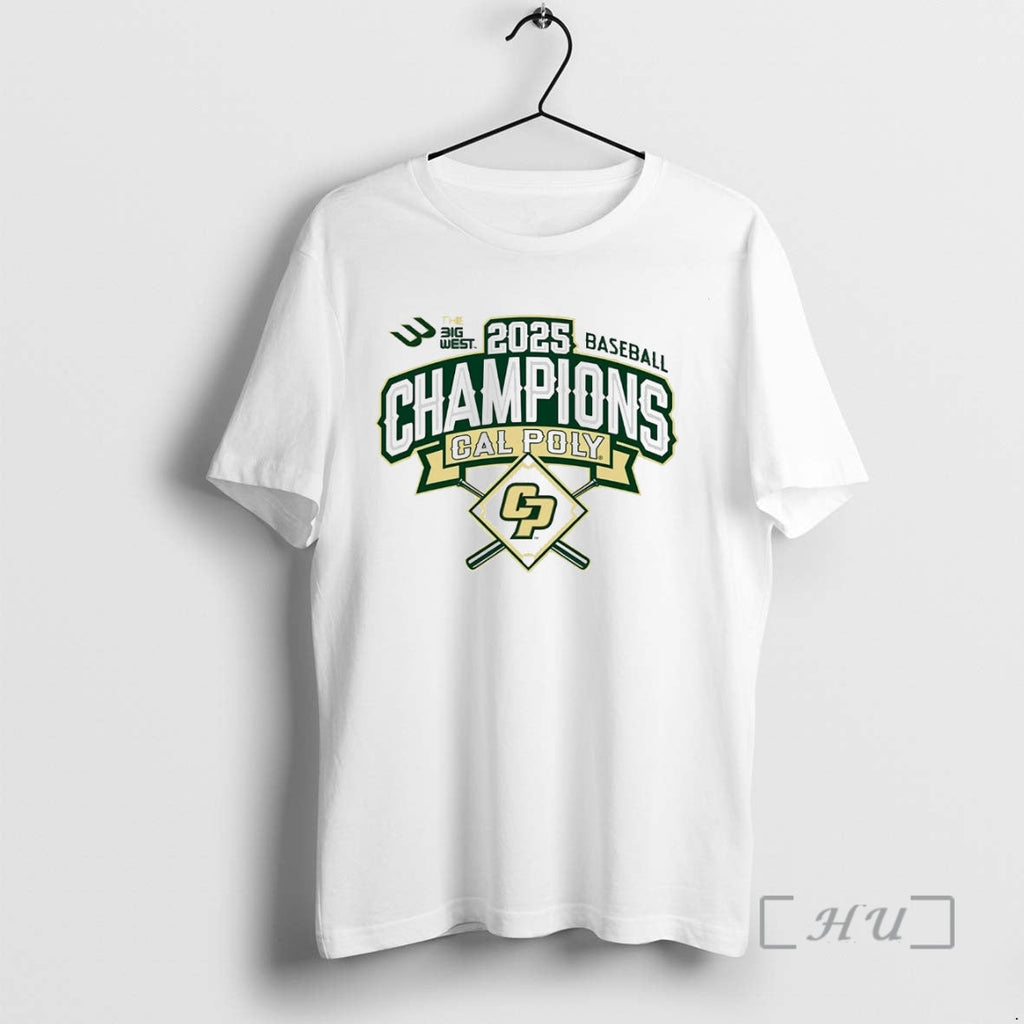 Officials Cal Poly Mustangs 2025 Baseball Big West Tournament Champions T-Shirts, Hoodie, Sweatshirt