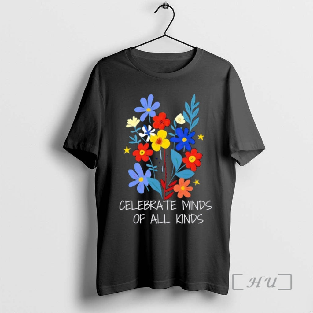 Officials Celebrate Minds All Kinds Floral Colors T-Shirts, Hoodie, Sweatshirt