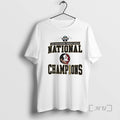 Officials Champion Florida State Seminoles 2025 Ncaa Soccer National T-Shirts, Hoodie, Sweatshirt