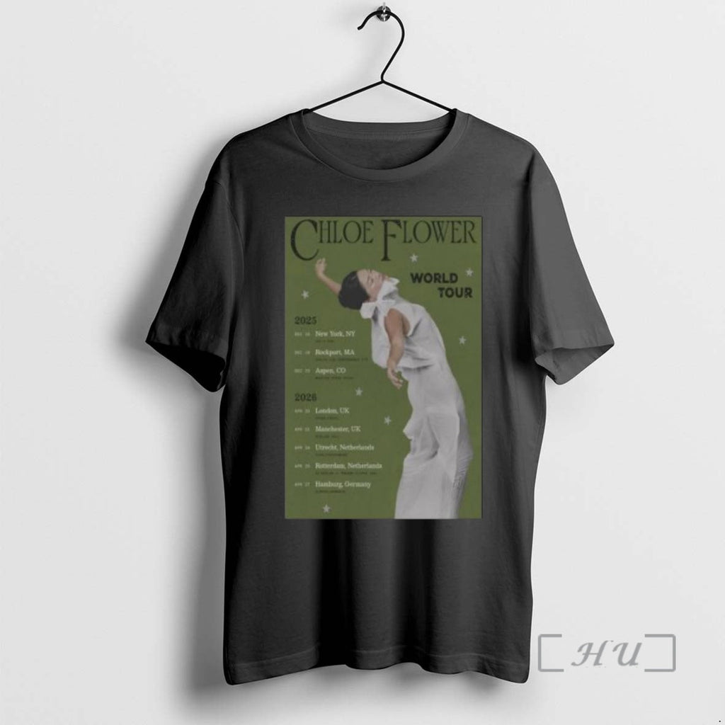 Officials Chloe Flower World Tour 2025 2026 Circle Black T-Shirts, Hoodie, Sweatshirt