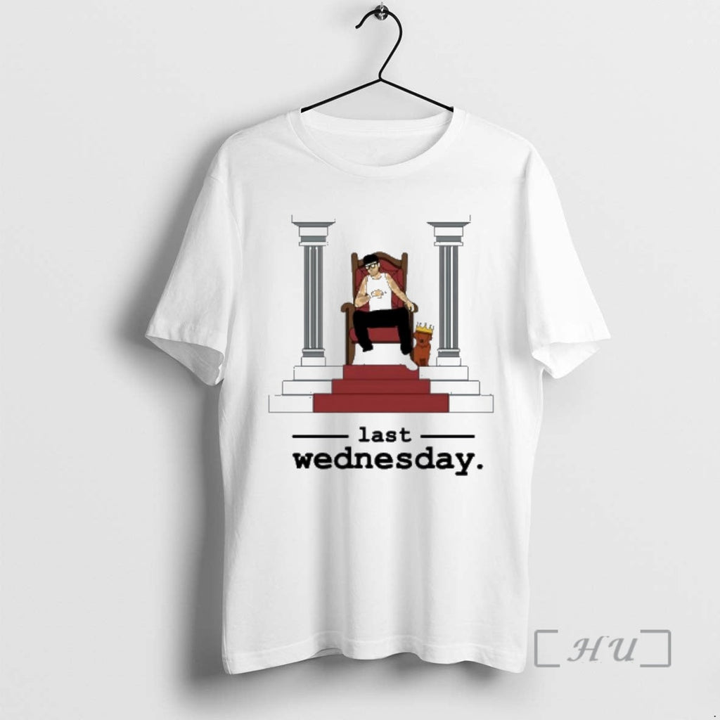 Officials Chris Webby Last Wednesday King Throne Golden Retriever T-Shirts, Hoodie, Sweatshirt