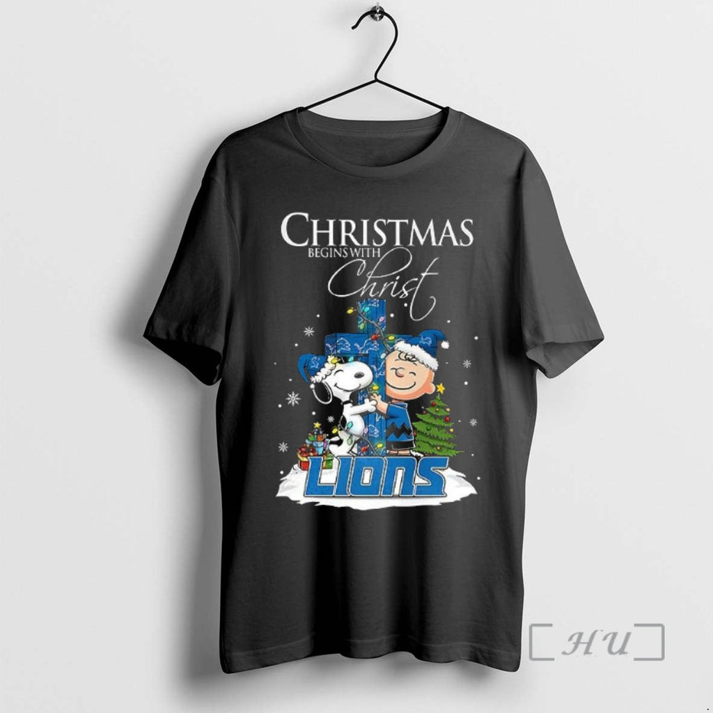 Officials Begins Christ Detroit Lions T-Shirts, Hoodie, Sweatshirt