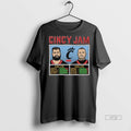 Officials Cincinnati Bearcats Cincy Jam Jason Kelce And Travis Kelce Long Sleve Tee Shirt Sweater