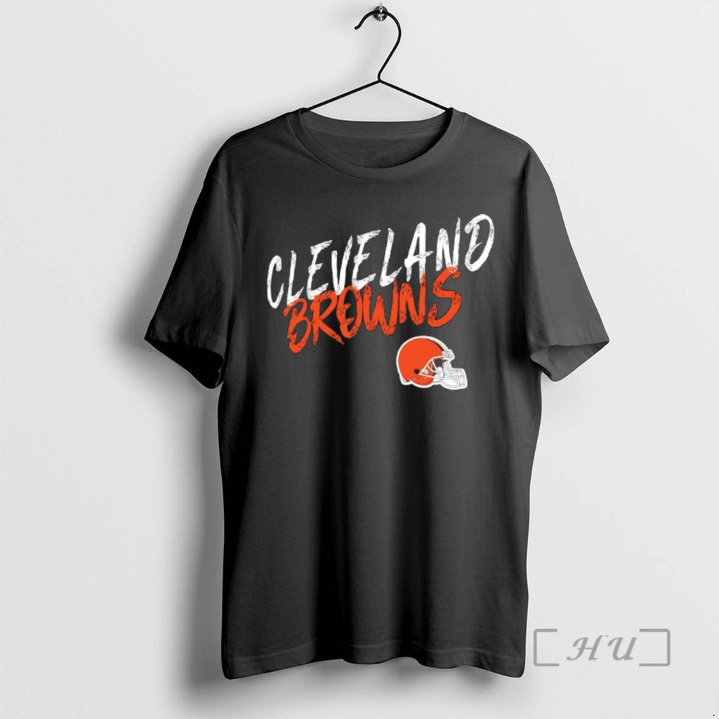 Officials Cleveland Browns Hustle 2026 Logo T-Shirts, Hoodie, Sweatshirt